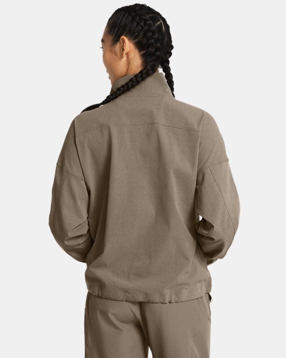 Women's UA Unstoppable Vent Jacket in Brown image number 1